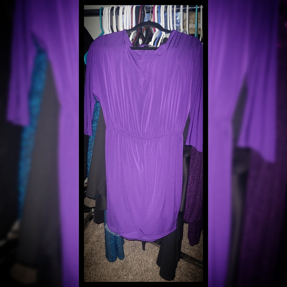 Elegant Purple Dress